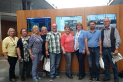 Unsere Berlingruppe zusammen mit Petra Rode-Bosse MDB im Paul-Löbe-Haus