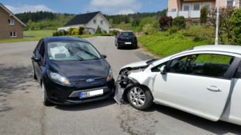 Unfall auf der Straße "Am Goldberge"