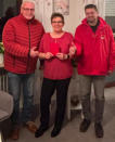 Heinz Krystofiak, Anne Maßenberg und Frank Schepke