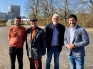 Frank Schepke, Rolf-Dieter Crois, Heinz Krystofiak und Tino Wenkel