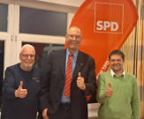 Heinz Krystofiak, Ingo Strucke und Frank Schepke