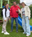 Semira Klenk, Frank Schepke, Antje Krog